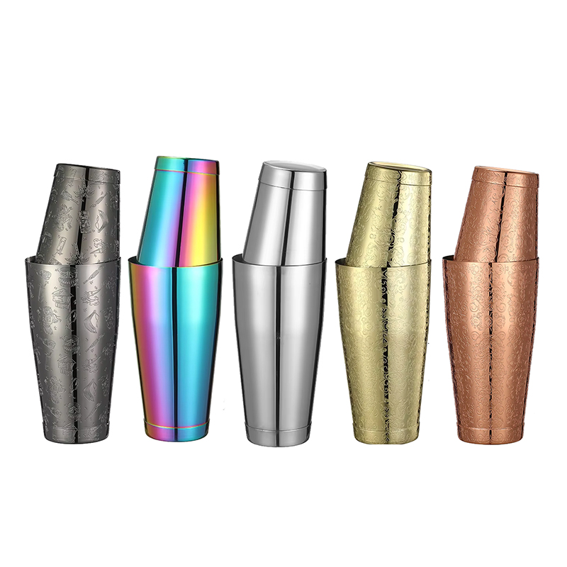 Bar Cocktail Shaker Boston Sha - Bitters Bottle Set reseña y precio