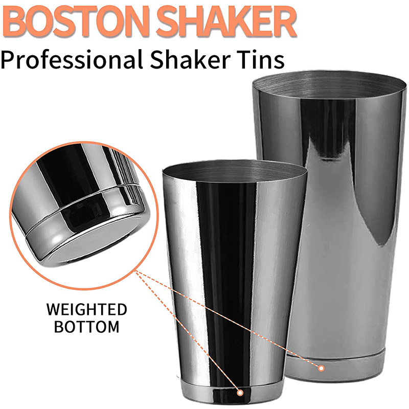 Bar Cocktail Shaker Boston Sha - Bitters Bottle Set reseña y precio