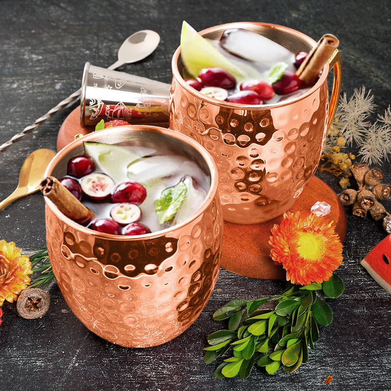 Moscow Mule Stainless Steel Mu - Mule Copper Mug reseña y precio