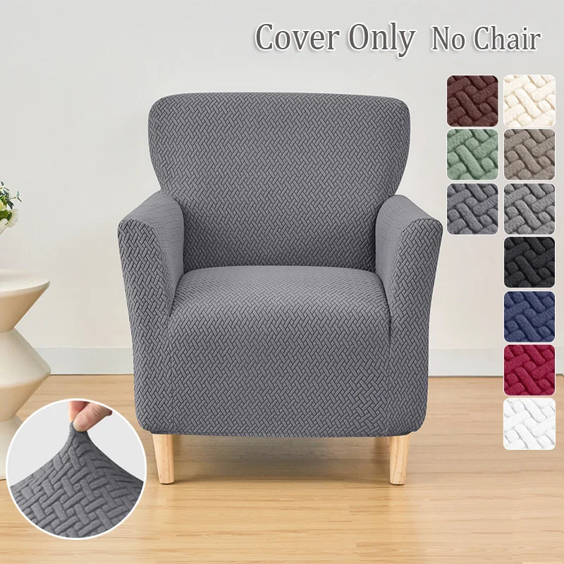 1PC Jacquard Tub Armchairs Cha - Home Bar Seating reseña y precio